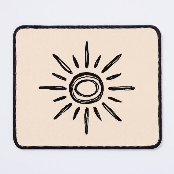 Item preview, Radiant Celestial Sun Vintage Line Art designed and sold by jianina-alondra.