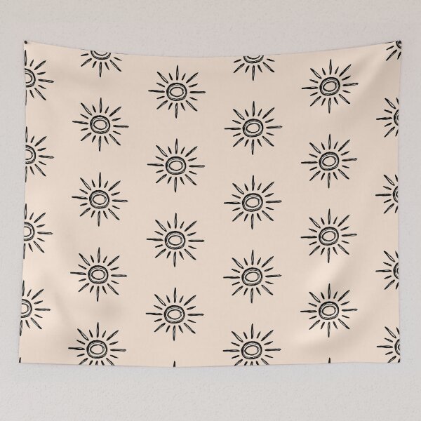 Item preview, Radiant Celestial Sun Vintage Line Art designed and sold by jianina-alondra.