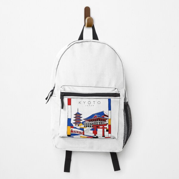 Item preview, Kyoto Mondrian style poster 3D designed and sold by CMYKStudio.