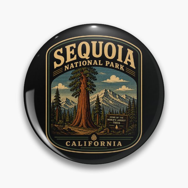 Item preview, Sequoia National Park - California designed and sold by GoodOldVintage.