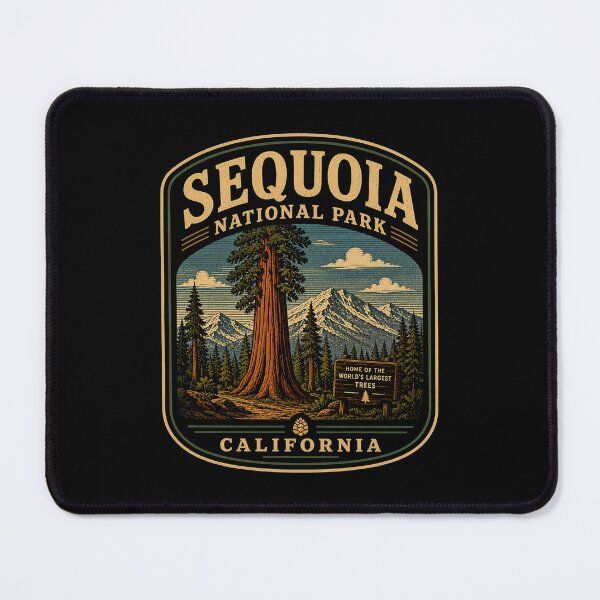 Item preview, Sequoia National Park - California designed and sold by GoodOldVintage.
