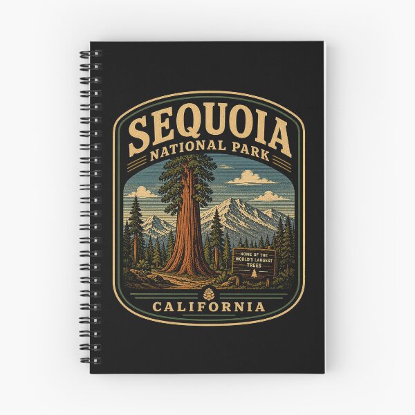 Item preview, Sequoia National Park - California designed and sold by GoodOldVintage.
