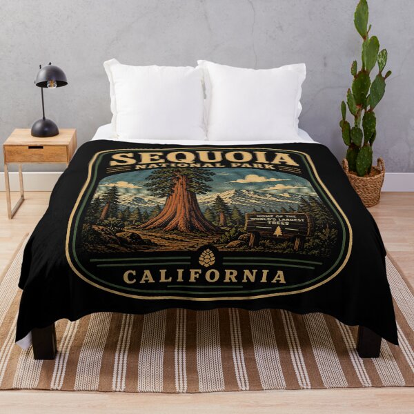 Item preview, Sequoia National Park - California designed and sold by GoodOldVintage.