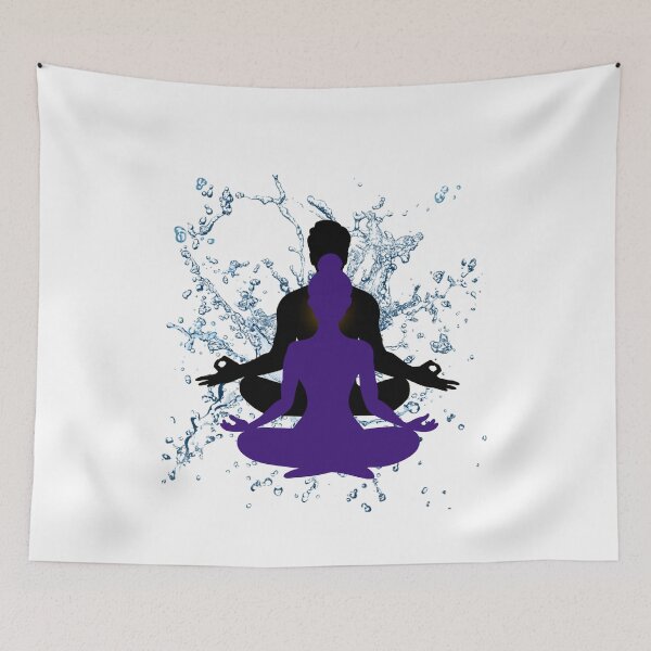 Item preview, Yoga Inspired Design T Shirt designed and sold by soprinted.