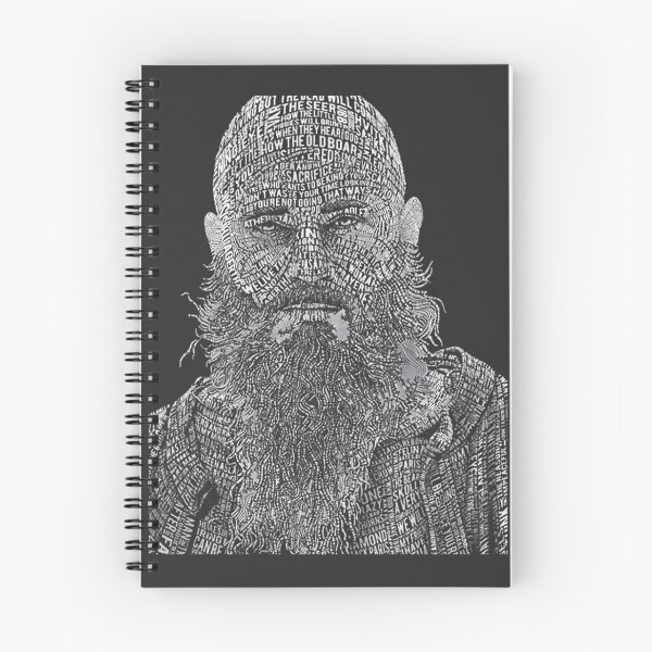 Item preview, Word Art Viking Warrior Portrait ⭐⭐⭐⭐⭐ designed and sold by Redbubble-Gulf.
