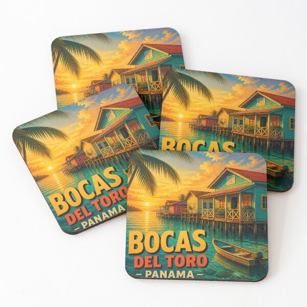 Item preview, Bocas del Toro Panama Travel Poster designed and sold by LSVart.