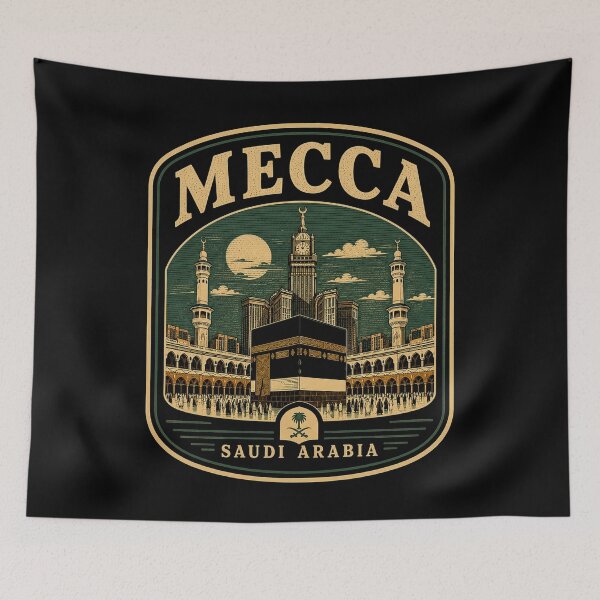 Item preview, Mecca - Saudi Arabia designed and sold by GoodOldVintage.