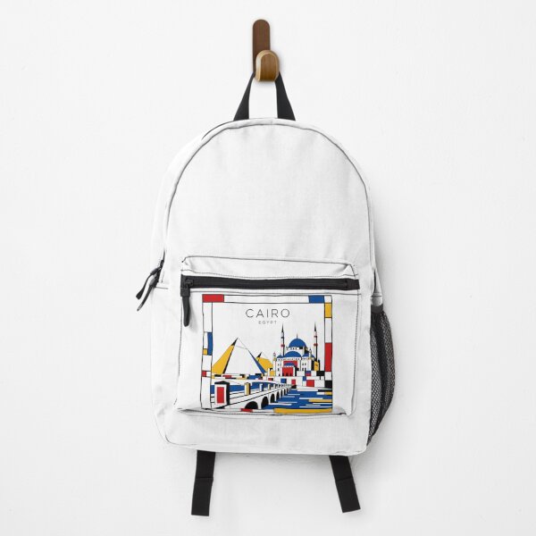Item preview, Cairo Mondrian style poster 3D designed and sold by CMYKStudio.