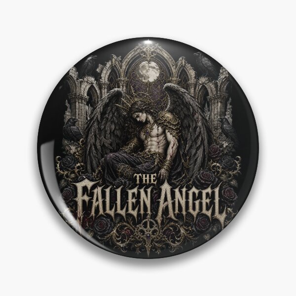 Item preview, Halloween Fallen Angel – Dark Baroque Lucifer Gothic Art designed and sold by Uglyandcute.