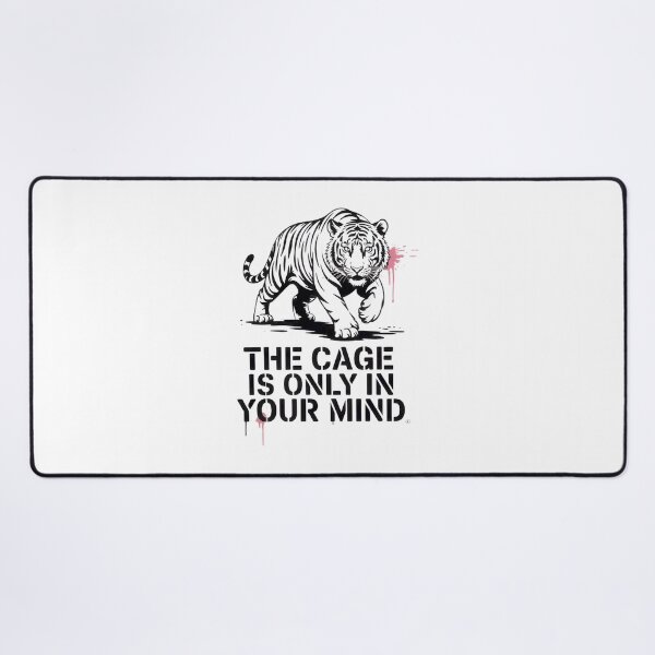 Item preview, Unleash Your Inner Tiger: Mind Over Matter ⭐⭐⭐⭐⭐ designed and sold by Redbubble-Gulf.