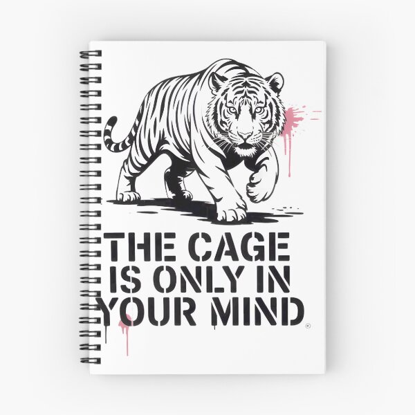 Item preview, Unleash Your Inner Tiger: Mind Over Matter ⭐⭐⭐⭐⭐ designed and sold by Redbubble-Gulf.