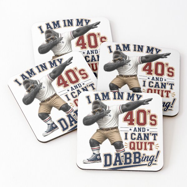 Item preview, Dabbing Gorilla in His Forties designed and sold by Markhor Supply.