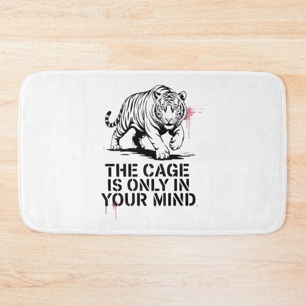 Item preview, Unleash Your Inner Tiger: Mind Over Matter ⭐⭐⭐⭐⭐ designed and sold by Redbubble-Gulf.