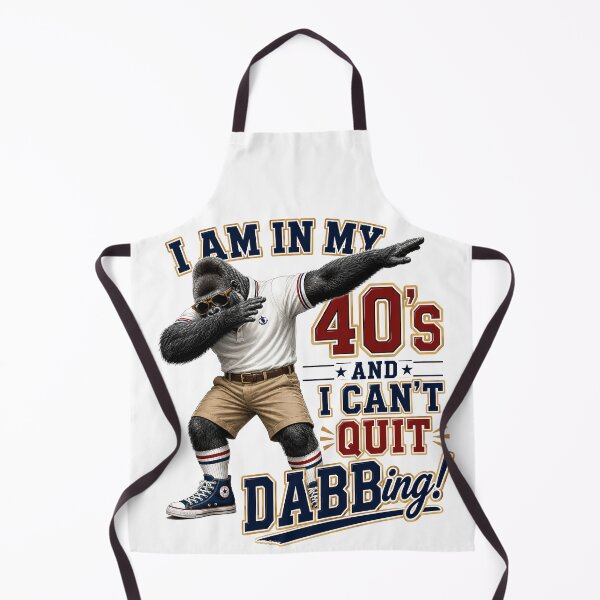 Item preview, Dabbing Gorilla in His Forties designed and sold by Markhor Supply.