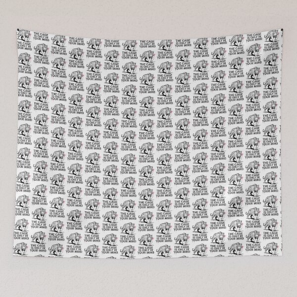 Item preview, Unleash Your Inner Tiger: Mind Over Matter ⭐⭐⭐⭐⭐ designed and sold by Redbubble-Gulf.