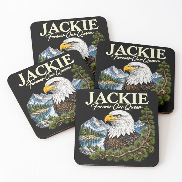 Item preview, Jackie Forever Our Queen Bald Eagle Memorial designed and sold by Artifyo.