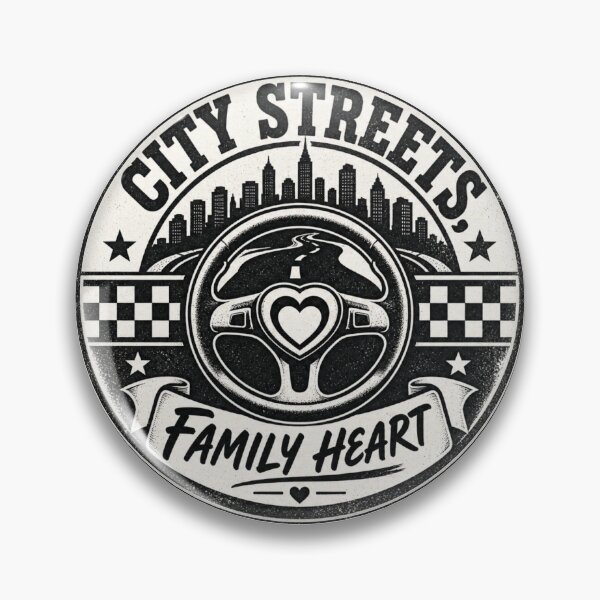 Item preview, City Streets Family Heart Emblem  logo  designed and sold by Haque Desigens.