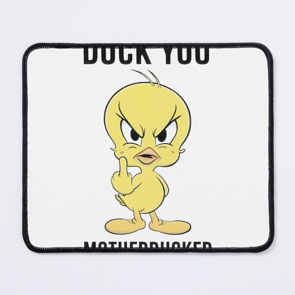 Item preview, Angry Duck Giving Middle Finger ⭐⭐⭐⭐⭐ designed and sold by Redbubble-Gulf.