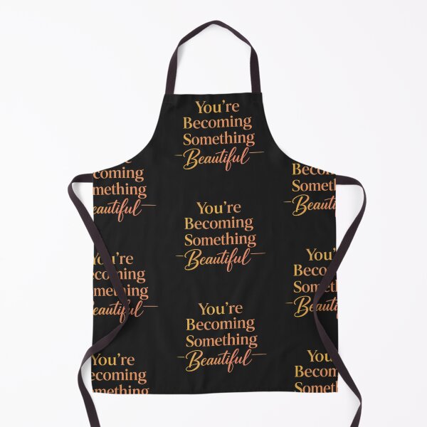 Item preview, You’re Becoming Something Beautiful – Inspirational Quote Design designed and sold by EdgeSphere.