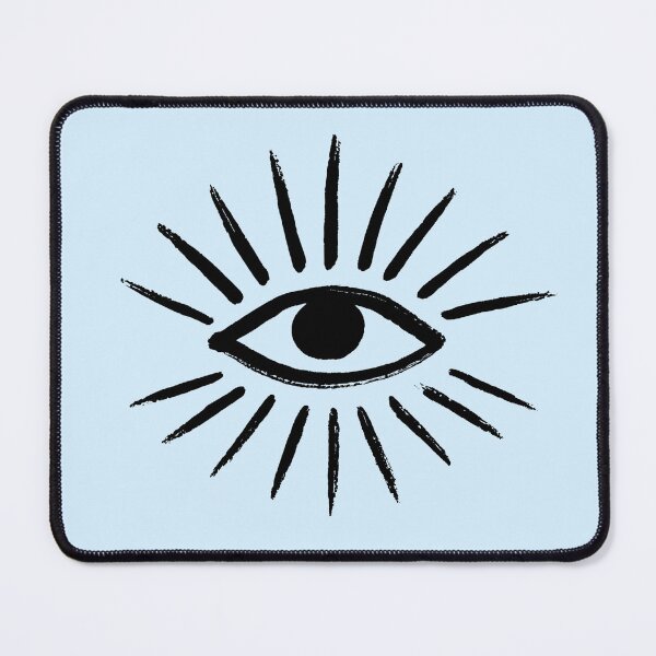 Item preview, All Seeing Eye Mystical Line Art designed and sold by jianina-alondra.