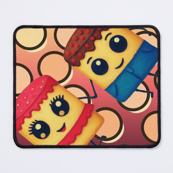 Item preview, Kawaii Cake Friends Retro Dessert Art designed and sold by suha-art.