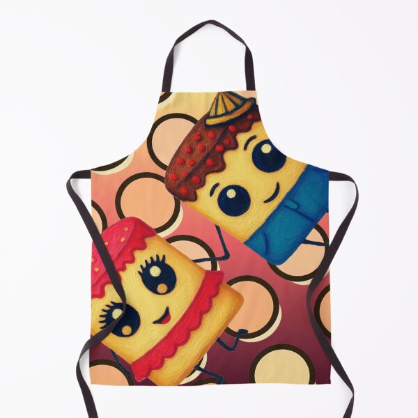 Item preview, Kawaii Cake Friends Retro Dessert Art designed and sold by suha-art.