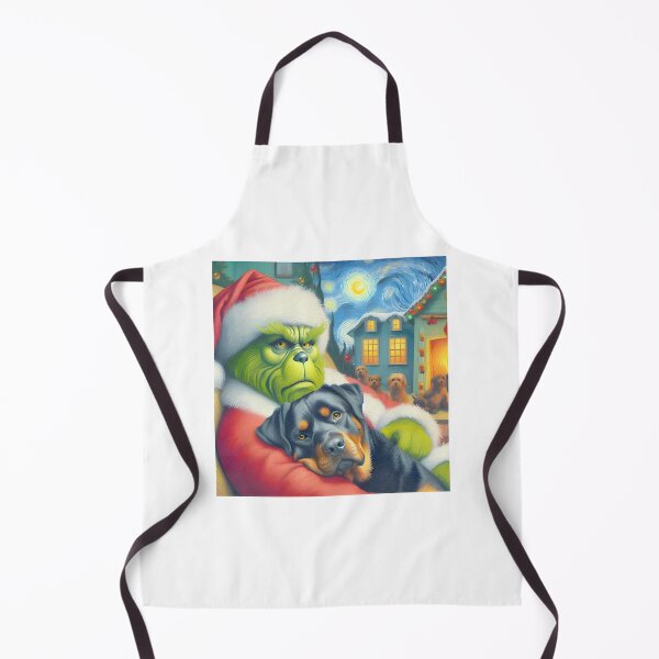 Item preview, Grinch Rottweiler Holiday Hug ⭐⭐⭐⭐⭐ designed and sold by Wings2021.