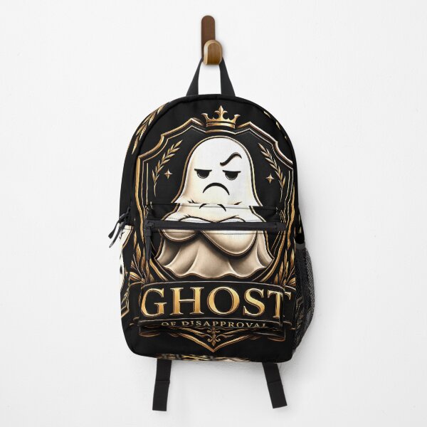 Item preview, Ghost of Disapproval – Vintage Royal Crest Grumpy Ghost designed and sold by Abidel.