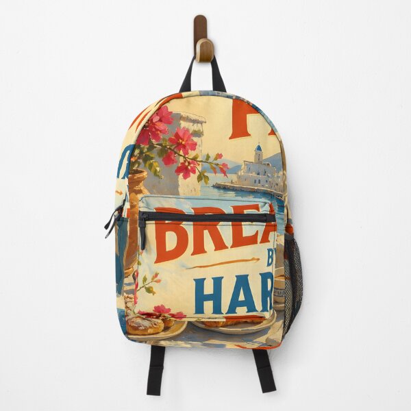 Item preview, Paros, Greece - Breakfast by the Harbour designed and sold by LSVart.
