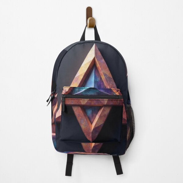 Item preview, Geometric symbol with antique patina and cosmic glow designed and sold by Mianku | Für das Leben.