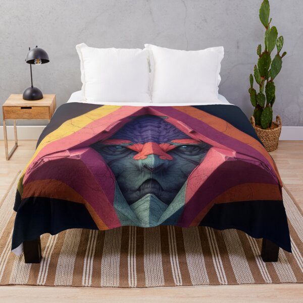 Item preview, A strange face framed in geometric form designed and sold by Mianku | Für das Leben.