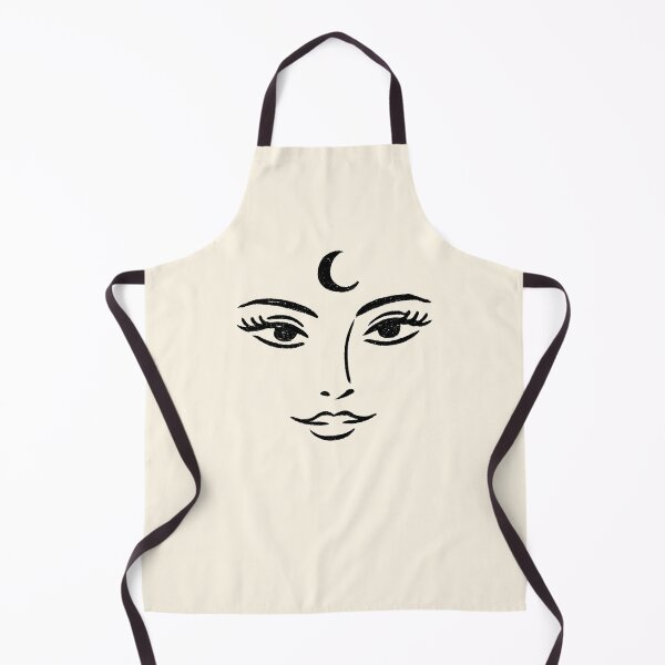 Item preview, Celestial Moon Goddess Face Line Art designed and sold by jianina-alondra.