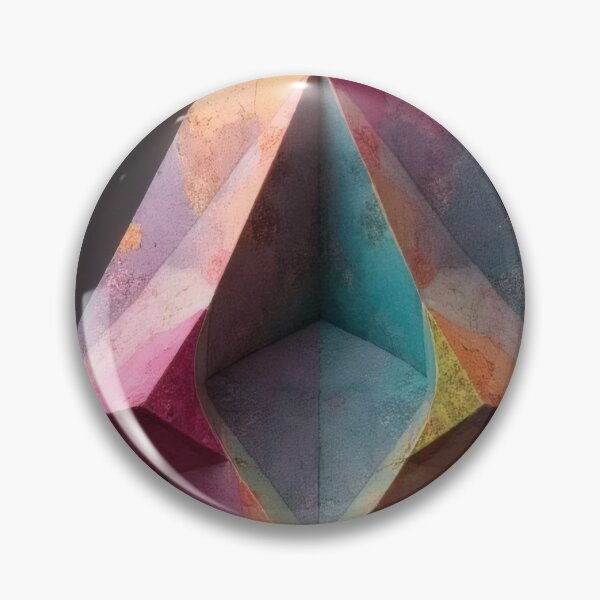 Item preview, Abstract geometric form made of stone and color designed and sold by Mianku | Für das Leben.