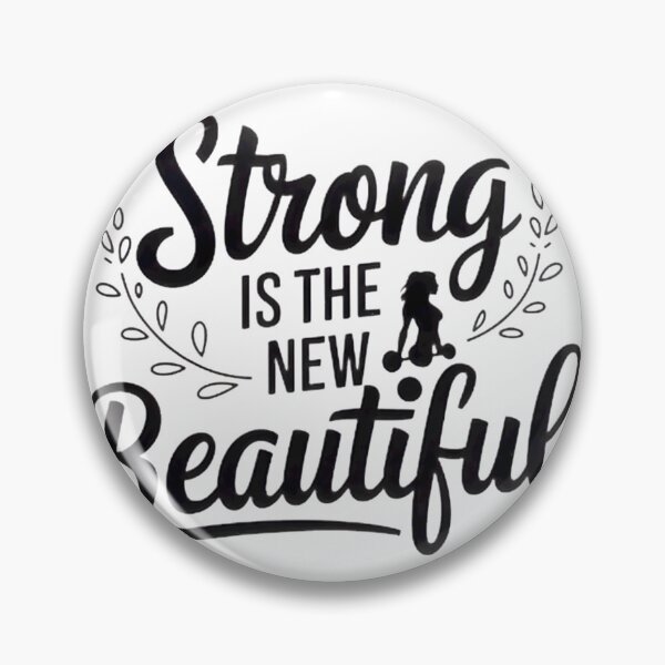 Item preview, Gym Lady Strong Is The New Beautifulpng ⭐⭐⭐⭐⭐ designed and sold by Wings2021.