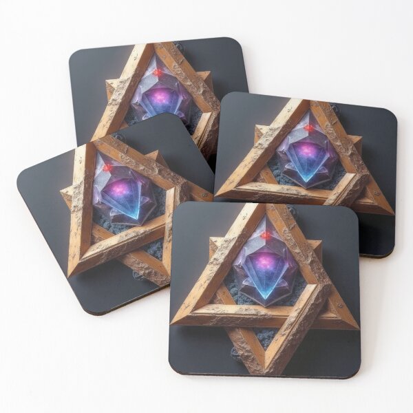 Item preview, Geometric Crystal Amulet of the Universe designed and sold by Mianku | Für das Leben.