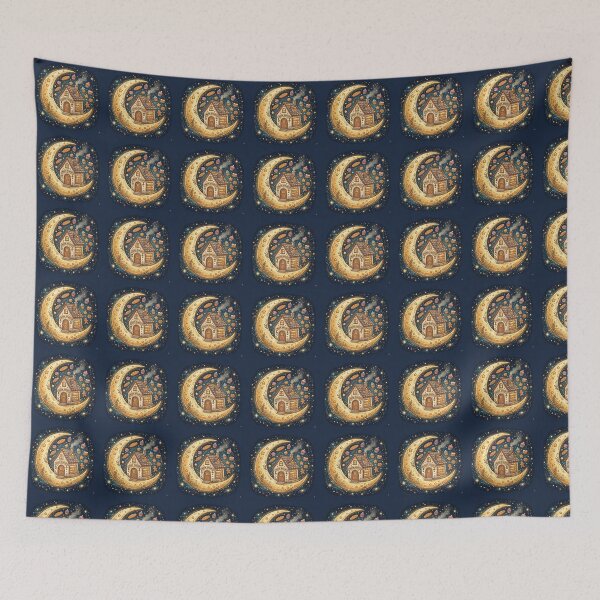 Item preview, Moon Bakery design designed and sold by Tinydoodlenest .