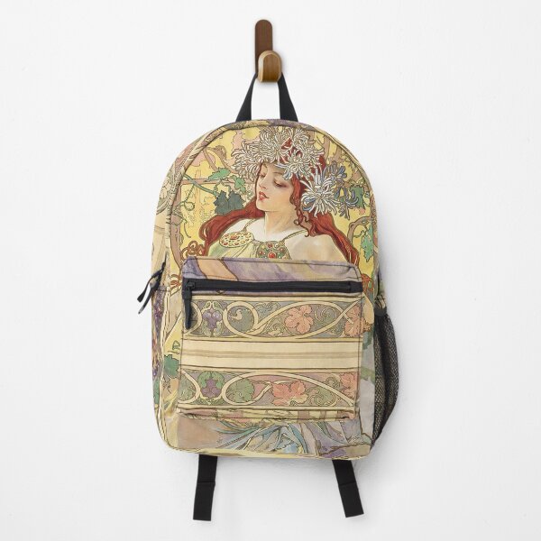 Item preview, Alphonse Mucha The Seasons Autumn 1896 designed and sold by maniacfitness.