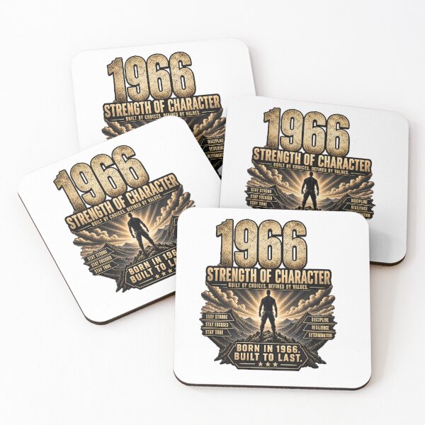 Item preview, Born in 1966 Strength of Character designed and sold by JMDG Studio.