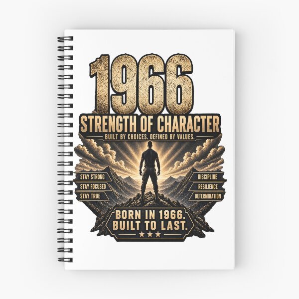 Item preview, Born in 1966 Strength of Character designed and sold by JMDG Studio.