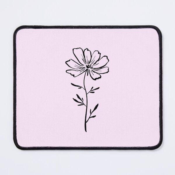 Item preview, Minimal Wildflower Botanical Line Art designed and sold by jianina-alondra.