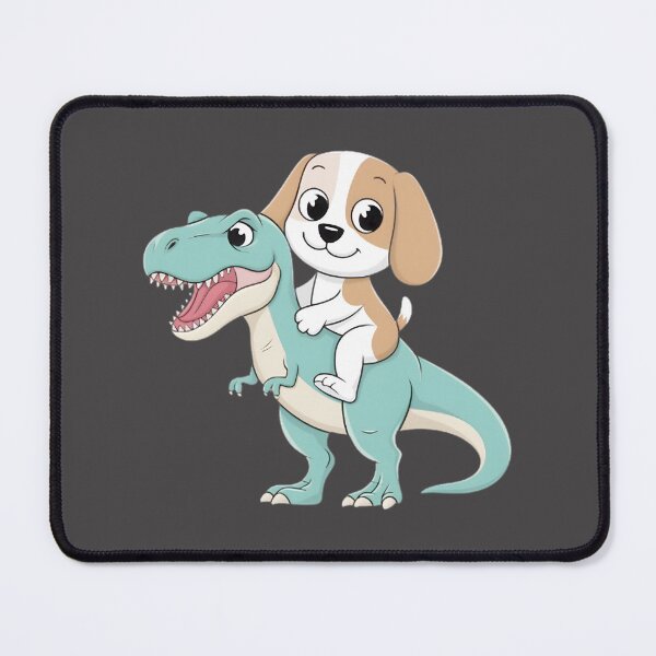 Item preview, Beagle Riding A Dino Buddy ⭐⭐⭐⭐⭐ designed and sold by Wings2021.
