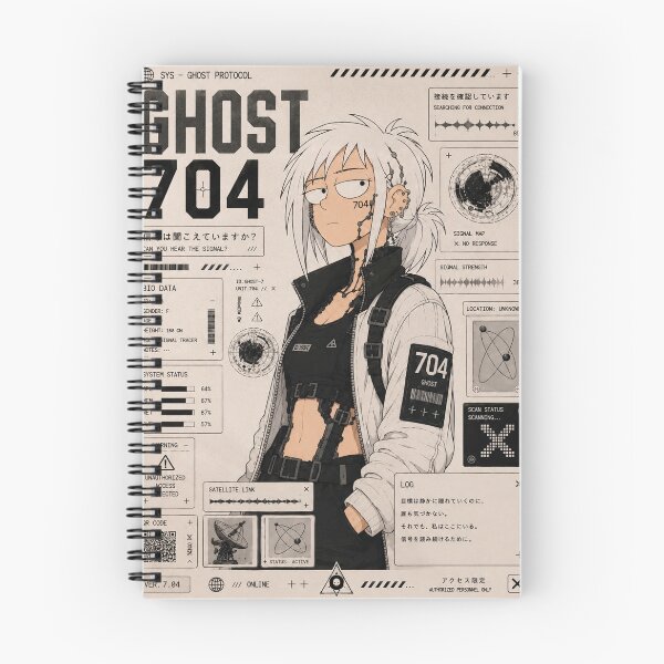 Item preview, Ghost 704 Cyberpunk designed and sold by RueckerAlyce.