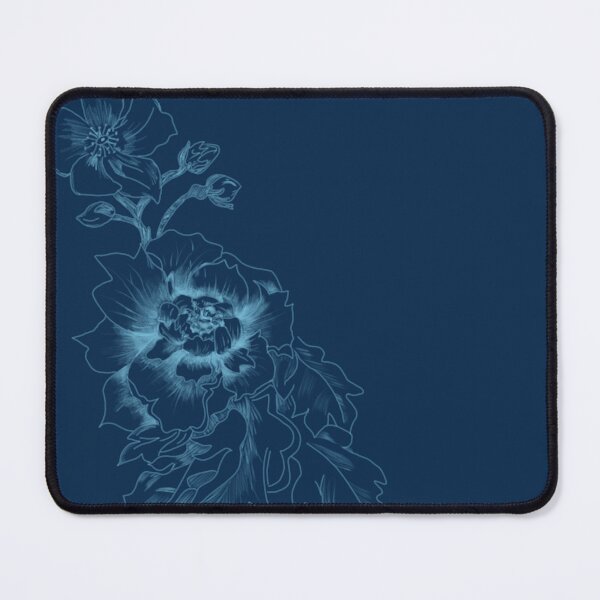 Item preview, Delicate Blue Peony Line Drawing designed and sold by JulesGoyco.