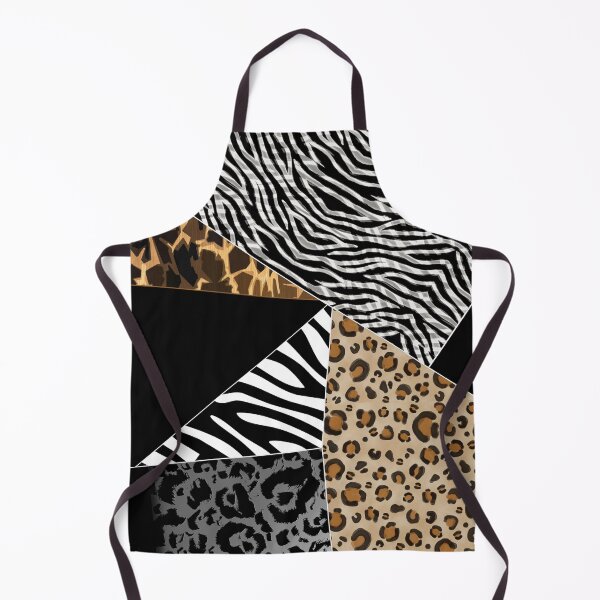 Item preview, Animal Print Patchwork Asymmetrical Tile designed and sold by jocelynsart.