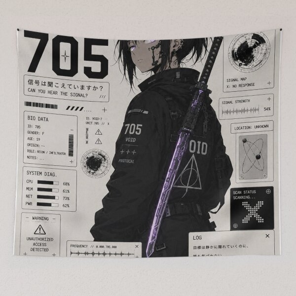 Item preview, Void 705 Cyberpunk designed and sold by RueckerAlyce.