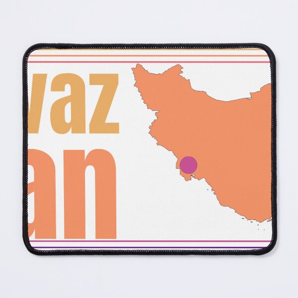 Item preview, Ahvaz Iran City Marked On Country Map designed and sold by TheIconSmith.