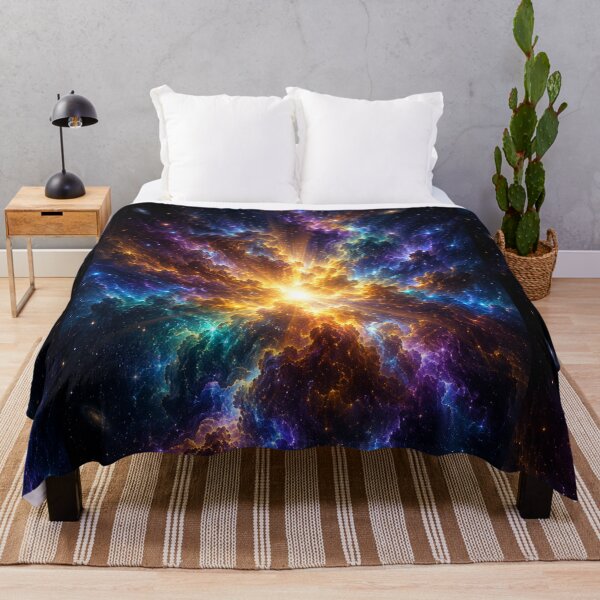 Item preview, Birth of Infinity – Luminous Cosmic Nebula Galaxy Art designed and sold by OandSDesigns23.