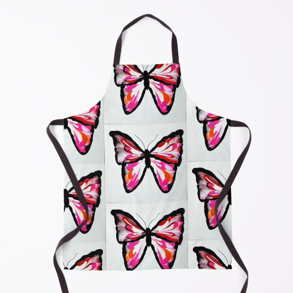 Item preview, Red Pink And Orange Butterfly designed and sold by Sue Goldberg.