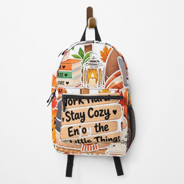 Item preview, Work Hard Stay Cozy Ghost – Cute Coffee, Cat & Autumn Workspace designed and sold by ghatwalsachin.