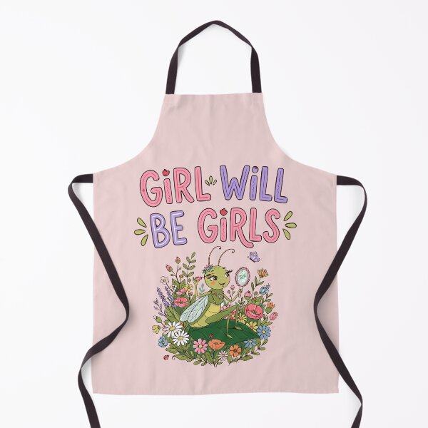 Item preview, Girls Will Be Girls Praying Mantis Cottagecore Tee Funny Bug Humor designed and sold by Colorfulman.